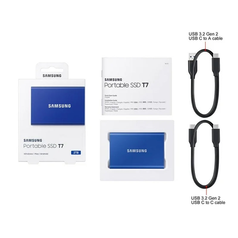 Samsung T7 Portable SSD (2TB)